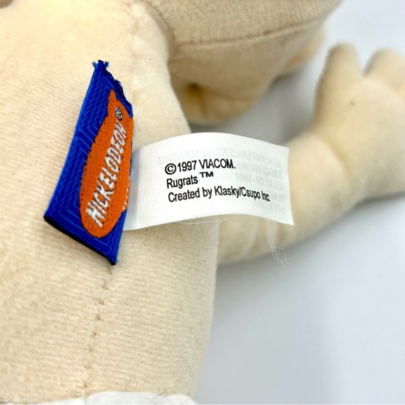 Vintage 1997 Rugrats Tommy Pickles Nickelodeon 12 Inch Plush Viacom Cartoon - Picture 5 of 6